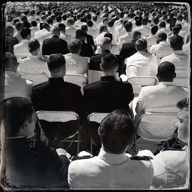 US Naval academy commissioning