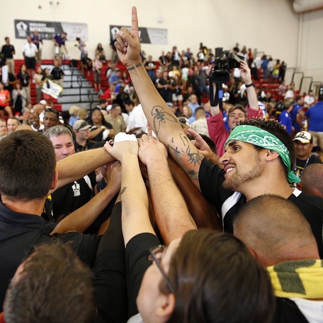 wins gold in sitting volleyball at  (Mike Morones/Military Times)